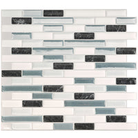 Dosseret Smart Tiles peler et coller 10 x 9, 4 feuilles - Muretto Brina