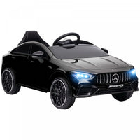 Qaba Mercedes-amg Cla 45 Voiture Electrique 12 V Sous Licence Pour Enfants Alimentee Par Batterie Av