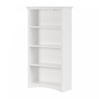 Gascony Bibliothèque 4 tablettes Blanc solide, de Meubles South Shore