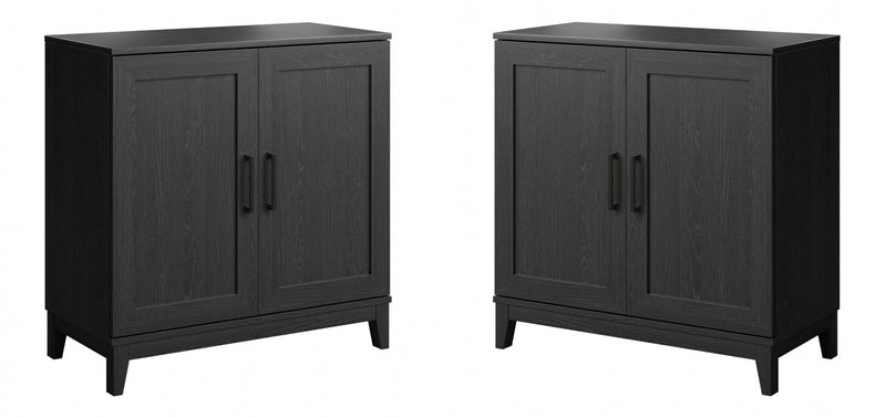 Modulr Armoire D’appoint A 1 Tablette Reglable – Chene Noir