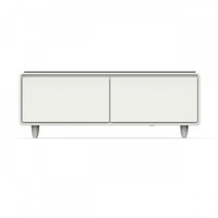 Table basse intelligente Evoluto Tavolo blanche 51 po– Doubles tiroirs refrigeres-FCTFR7006-51WHT