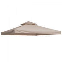 Outsunny Auvent De Tonnelle Carre A 2 Niveaux De 9,8' X 9,8', Couverture Superieure De Remplacement,