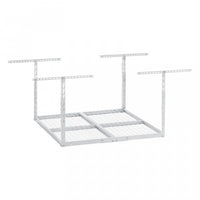 Tablette de rangement suspendue GearloftMC blanc martelé  de Gladiator - 4 pi x 4 pi