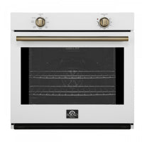 Four mural simple Vomero 30 po, blanc, four a convection de 5 pi³ - FBOEL1370-30WHT