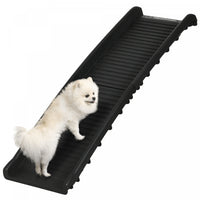 Pawhut Rampe Pour Animaux De Compagnie Pour Chiens De 61 Pouces De Long, Rampes Pour Voiture, Camion
