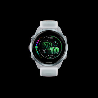Garmin Forerunner 570 Smartwatch 42mm, Amoled, Cloud Blue Aluminum, Whitestone/blue, Gps Running Tracker, Fitness, 10-day Battery