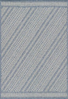 Tapis Transitionnel Livia 6'6\" x 9'0\" en Bleu
