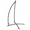 Outsunny Support pour Hamac avec Cadre en Acier pour Camping, Patio, Noir