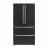 Refrigerateur Espresso Moena de 36 po a portes francaises, noir, 19,2 pi³ – FFRBI1820-36BLK