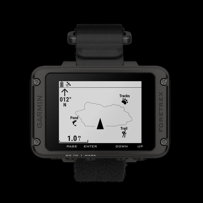 Garmin Foretrex 801 - Navigateur Gps De Poignet, Gnss Multi-bandes, Tactique, Batterie 1000h, Ipx7
