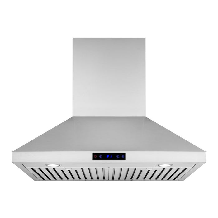 Hotte de cuisinière murale convertible Caloric de 30 po - CVWSV30F-SS