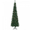 Homcom Sapin De Noel Artificiel En Forme De Crayon De 7.5ft