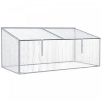 Outsunny Serre Exterieure Et Interieure Outsunny De 39''x23,5''x17,25'' Pour Plantes Plus Grande Pie