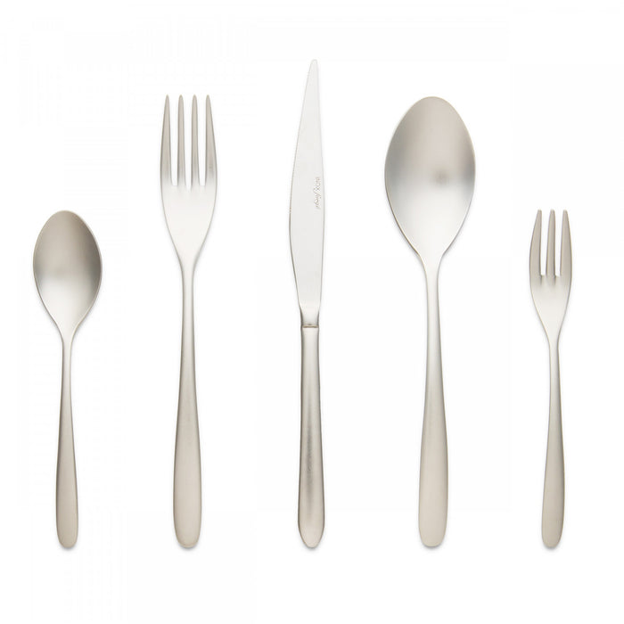 Ensemble De Couverts Italiens En Acier Inoxydable Arimi Giulia Frozen, 20 Pieces - Service Pour 4