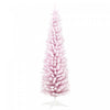 Homcom Arbre De Noel Artificiel Crayon Avec Branches Floquees De Neige