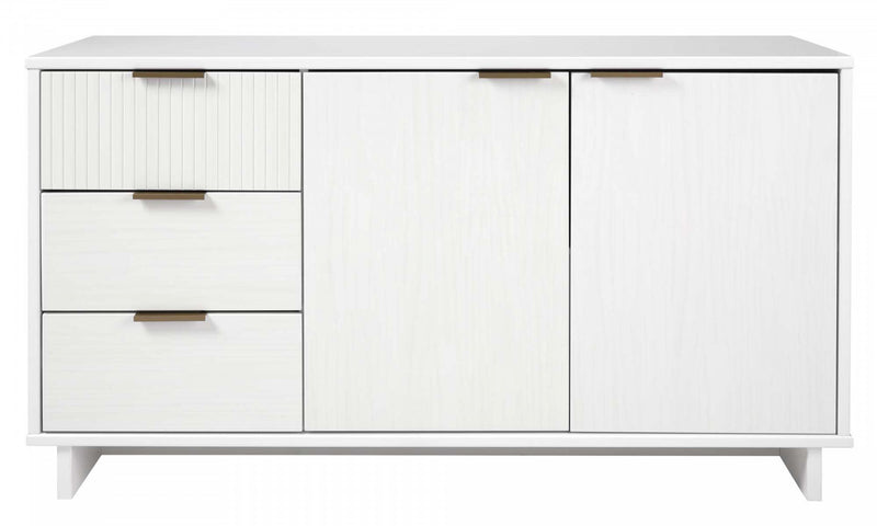 Buffet moderne Granville 55\" en blanc