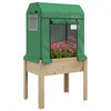 Outsunny Lit De Jardin Sureleve Avec Housse De Serre En Pe Et Doublure De Lit, Jardiniere Surelevee Avec Pieds Pour Legumes, Fleurs, Herbes
