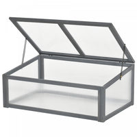 Outsunny Jardiniere En Polycarbonate En Bois 39