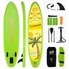 Petite Planche Gonflable De Sup Goplus, Planche De Pagaie Portable Avec Des Anneaux 5d