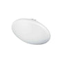 Plafonnier affleuré Cfled de Dainolite de 11 po de diamètre avec abat-jour blanc