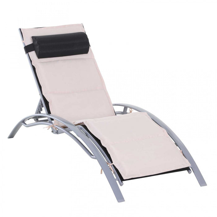 Bain De Soleil Transat Design Contemporain Inclinable Multi-positions