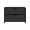 Table de nuit Grace Modern 28\" en noir