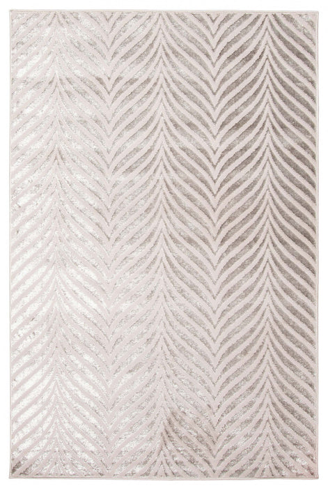 Carpette Roman grise - 5 pi 0 po x 8 pi 0 po