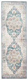 Carpette Legacy bleu sarcelle - 2 pi 8 po x 8 pi 2 po