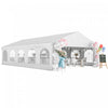 Outsunny Grande Tente de Reception 10x6 m pour Evenements Exterieurs, Blanc