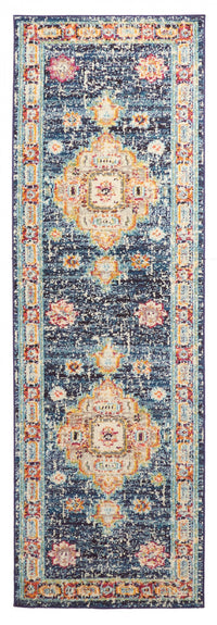 Tapis de Couloir Traditionnel Lotus 2'8