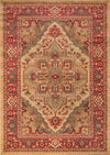 Tapis Traditionnel Lux 9'3\" x 12'6\" en Ivoire