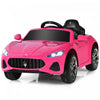 12v Enfants Rouler Sur La Voiture Maserati Grancabrio Sous Licence W / Telecommande & Lumieres Rose