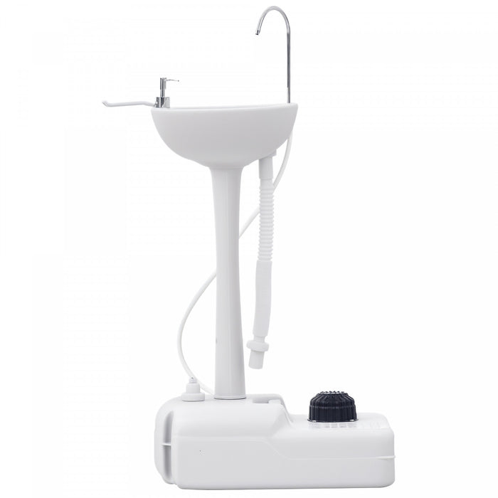 Evier de camping portable Kleankin avec station de lavage des mains et reservoir d'eau de 17 L