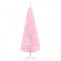 Homcom Arbre De Noel, Arbre De Noel Fin Avec Branches Realistes