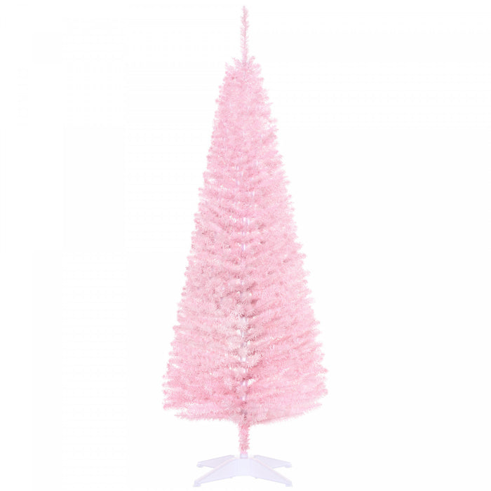 Homcom Arbre De Noel, Arbre De Noel Fin Avec Branches Realistes