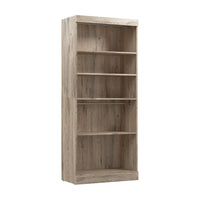 Organisateur de garde-robe Pur de Bestar de 36 po (L) - brun rustique