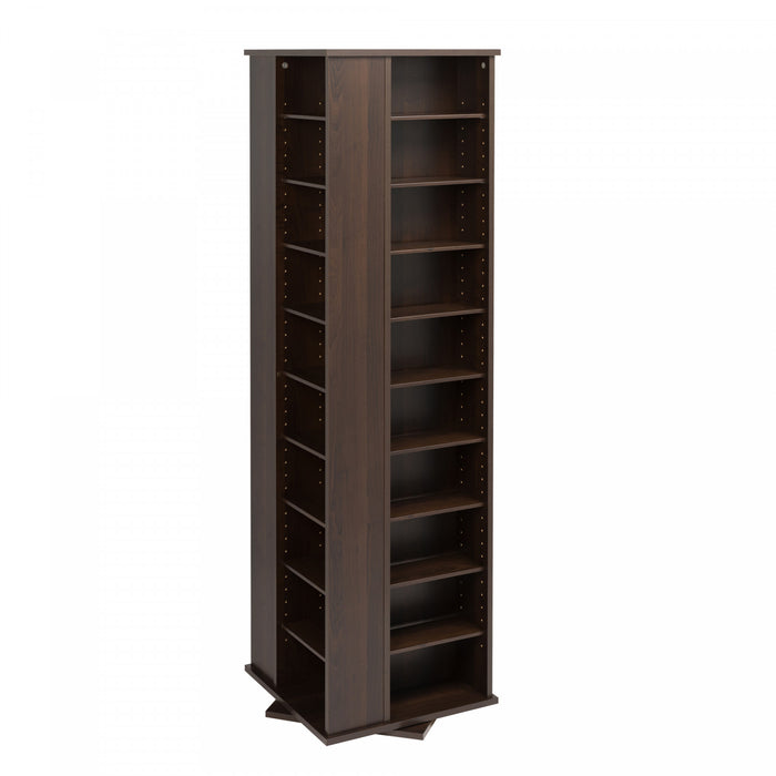 Etagere Multimedia A 36 Tablettes Reglables – Espresso