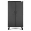 Armoire de rangement mobile de Gladiator - granite martelé
