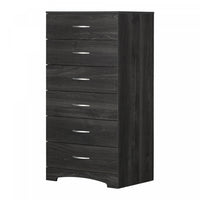 Step One Commode 6 Tiroirs - Chene Gris
