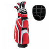 Femmes Completes Clubs De Golf Ensemble 10 Pieces Comprend Alliage Chauffeur Rouge