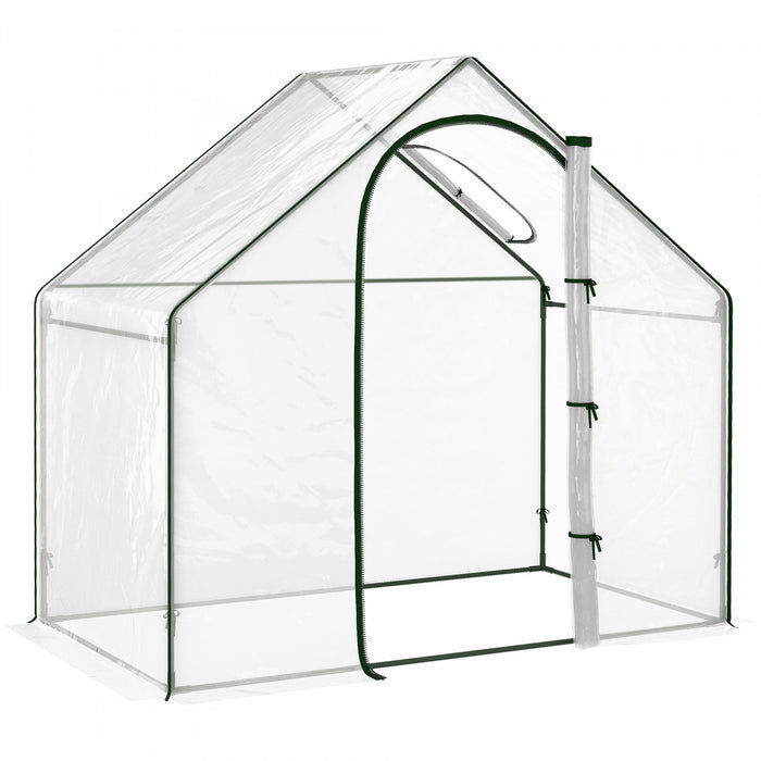 Outsunny Mini Serre De Jardin 6 X 3,3 X 5,5 Pieds