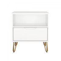 Table de nuit Avira style milieu du siecle moderne 20