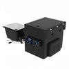 Ensemble de conversion pour module aux granules Baron pour barbecue a 4 bruleurs, noir