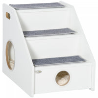 Pawhut Escaliers Pour Animaux De Compagnie Pour Maison Cachee Pour Chiens Miniatures, Marches Pour C