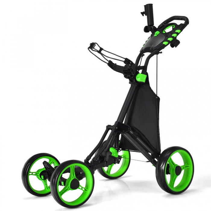 Chariot De Golf 4 Roues Goplus
