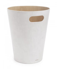 Poubelle Woodrow de Umbra - blanche