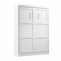 Lit double escamotable mural Pur de Bestar de 59 po - blanc