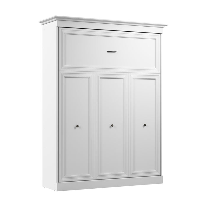 Grand lit escamotable Versatile de Bestar de 70 po (L) - blanc