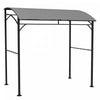 Outsunny Tente Gazebo Bbq Grill Avec Cadre En Acier Crochets, Gris
