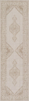 Tapis Traditionnel Maude 2'7\" x 8'0\" en brun